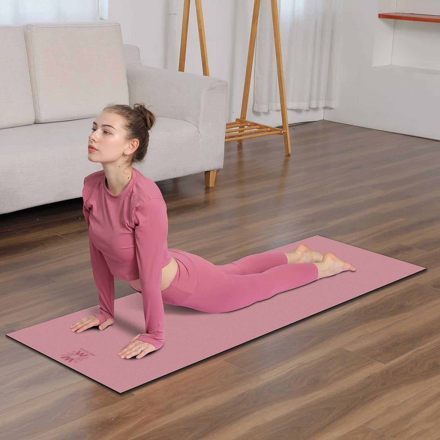 Non Slip Yoga Mat ECO Friendly Tper,72"X24" Extra Thick 1/4" Exercise & Workout Mat for Yoga Fitness
