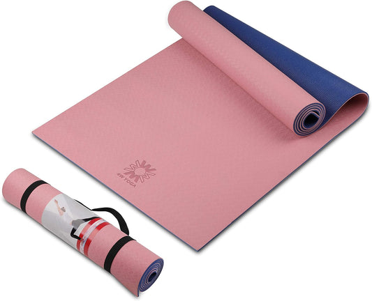 Non Slip Yoga Mat ECO Friendly Tper,72"X24" Extra Thick 1/4" Exercise & Workout Mat for Yoga Fitness